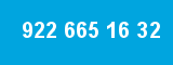 922 665 16 32 922 665 16 32
